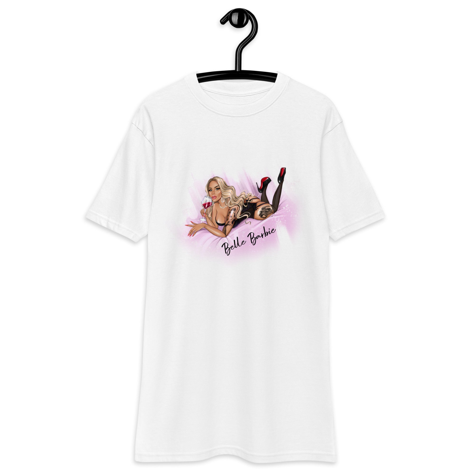 Men’s premium heavyweight tee x bellebarbie NEW COLLECTION