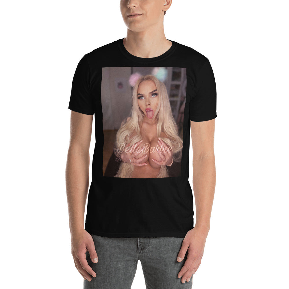 Short-Sleeve Unisex T-Shirt x BelleBarbie boobs