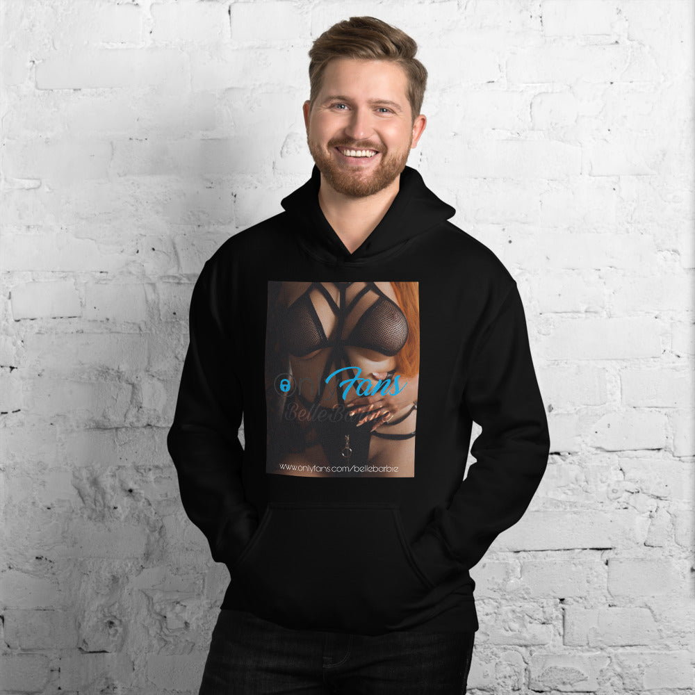 Unisex Hoodie x Onlyfans logo bellebarbie