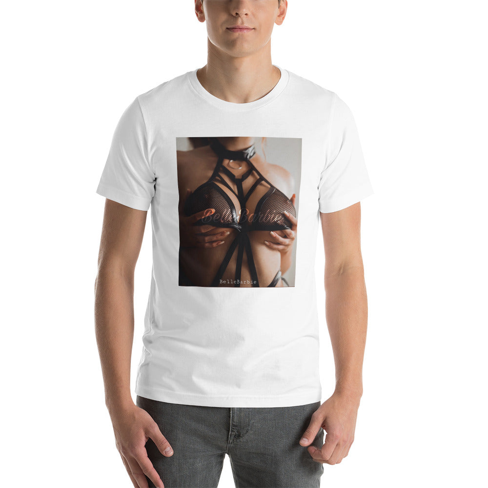 Short-Sleeve Unisex T-Shirt x Bellebarbie boobs Bestseller